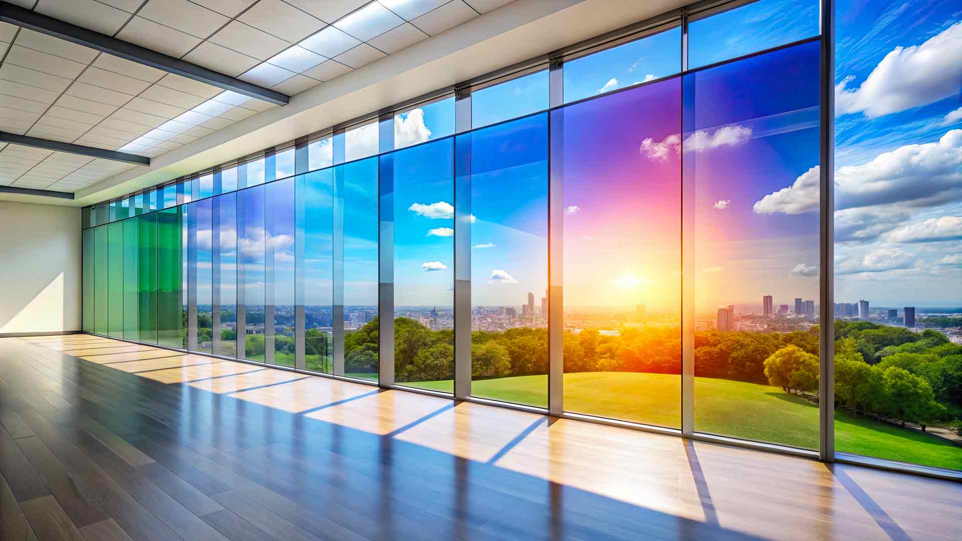 Film de protection solaire effet argent