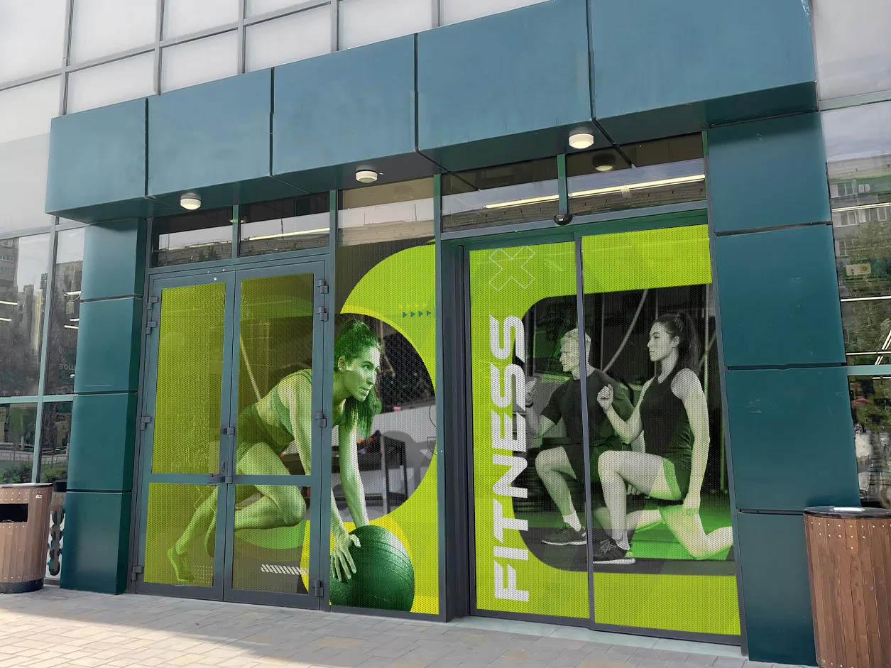 Covering micro perforé