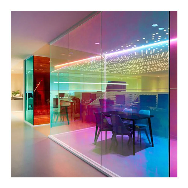 Film adhésif transparent dichroïque